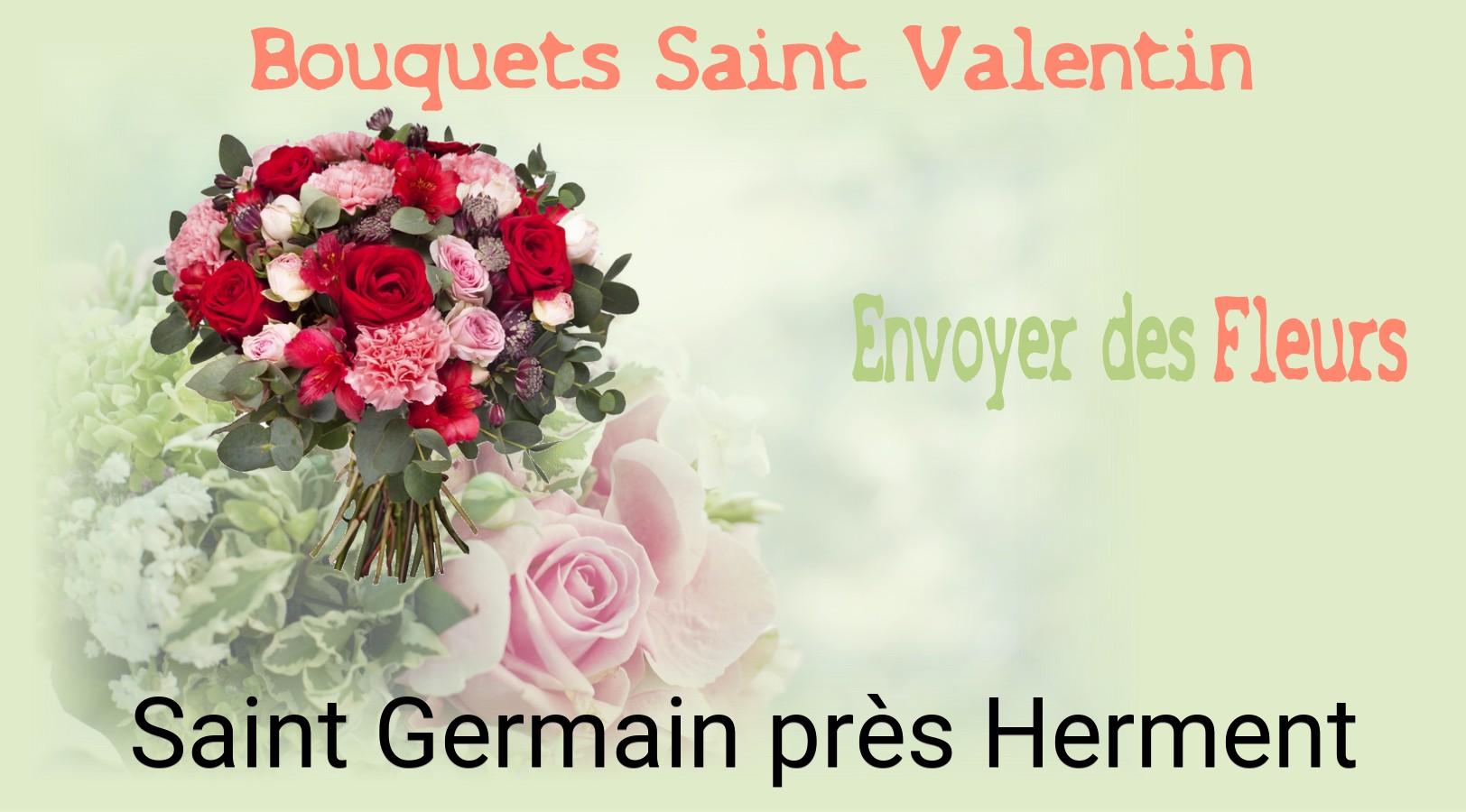 Roses de Saint-Valentin livrées à Saint-Germain-près-Herment